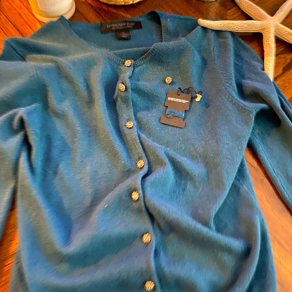 Cashmere Cardigan Sweater